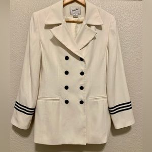 Vintage sailor style blazer Jacqueline Ferrar size 10